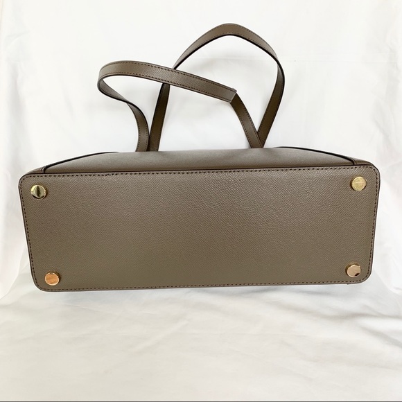 NWT MK genuine leather Maddie tote mushroom - Picture 5 of 8